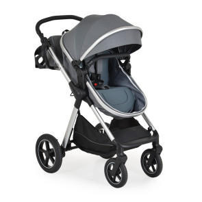 МОНИ Комбинирана количка 2в1 ALINA TITANIUM-GREY