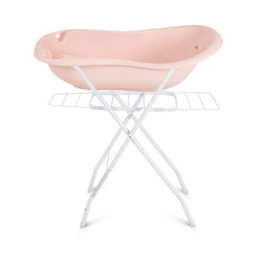 CANGAROO Комплект вана 100 см ZEBRA със стойка със сушилня AQUA РОЗОВ