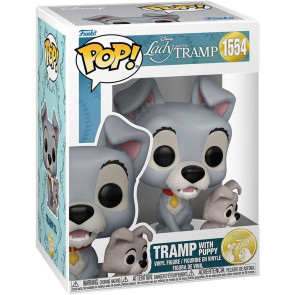 FUNKO POP DISNEY LADY & THE TRAMP (70TH ANNIVERSARY) -TRAMP WITH PUPPY 1554