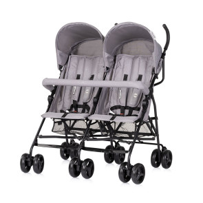 CHIPOLINO Количка за близнаци DOUBLE POINT ОБЛАК