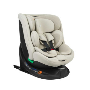 KIKKA BOO Стол за кола I-SIZE I-VAN 360° ISOFIX (40-150 см) LIGHT BEIGE
