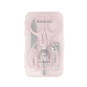 KIKKA BOO Сет за маникюр 3 части HEDGE HUGS РОЗОВ