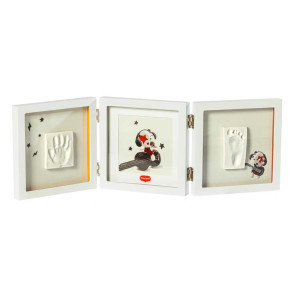 TINY LOVE Рамка за 2 бр. отпечатъка и снимка TINY CREATIONS БЯЛА