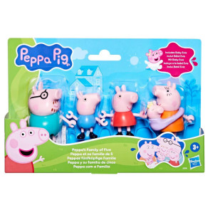 Peppa Pig Семейството на Пепа с бебе Ейви