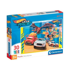 CLEMENTONI 30ч.Пъзел Hot Wheels