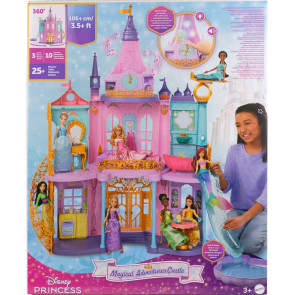 Disney Princess Fashion Doll Замък на 3 Нива Със Светлини И Звуци