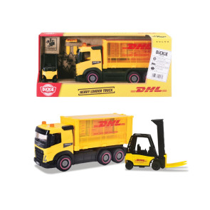 DICKIE Tежкотоварен камион DHL Heavy Loader 22 см.