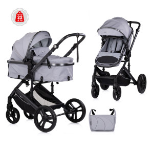 CHIPOLINO Комбинирана количка АМОРЕ ПЛАТИНА