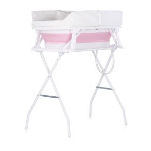 CHIPOLINO Комплект вана със стойка и подложка СОНАТА РОЗОВА