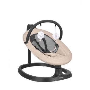KIKKA BOO Електрическа люлка ZAZU BEIGE