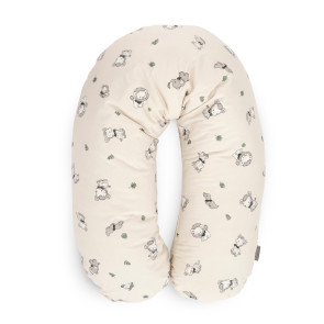 LORELLI Classic Възглавница за бременни РАНФОРС JUNGLE БЕЖОВА