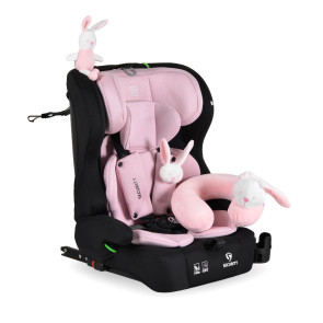 МОНИ Стол за кола I-SIZE SECURITY ISOFIX (76-150 см) BABY PINK