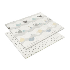 LORELLI Premium Двулицево термо килимче от XPE пяна 180x200х1см WAVES & STARS