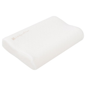 KIKKA BOO Ергономична вентилирана мемори възглавница AIRKNIT WHITE