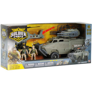 SOLDIER FORCE Хеликоптер И Танк С Войници