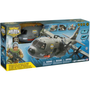 SOLDIER FORCE Военен Товарен Самолет Hercules С Войници