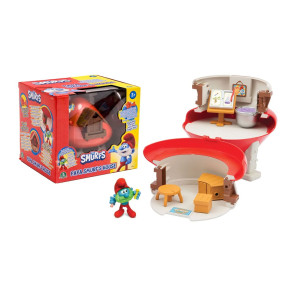 SMURFS Магическа Къщичка С Фигура Татко Smurf
