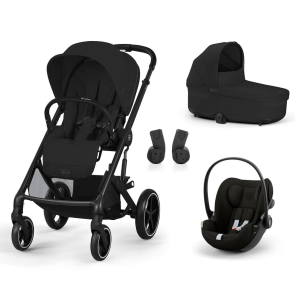 CYBEX Bundle сет количка BALIOS S LUX BLK 3в1 MOON BLACK