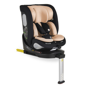 МОНИ Стол за кола I-SIZE STRIKE 360° ISOFIX (40-150 см) SAND BEIGE
