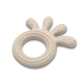 LORELLI Baby Care Гризалка силиконова ОКТОПОД NATURAL BEIGE