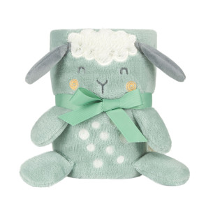 KIKKA BOO Одеяло с 3D бродерия SLEEPY SHEEP