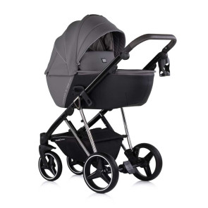 CHIPOLINO Комбинирана количка 3в1 ИМПЕРИУМ СИВА