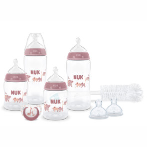 NUK FC Сет шишета 8 части силикон TEMPERATURE CONTROL КОАЛА