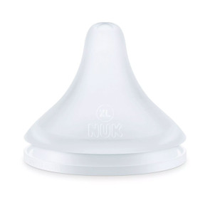 NUK PM Силиконов биберон за храна 6+м. 2 бр. р-р XL