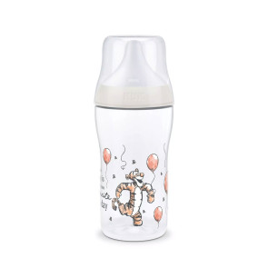 NUK PM Шише TEMPERATURE CONTROL PP 3+м. 260 мл DISNEY ТИГЪР
