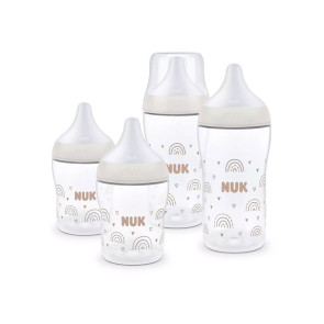 NUK PM Сет шишета 4 части TEMPERATURE CONTROL ДЪГА