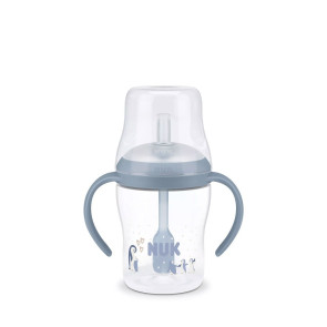 NUK PM Преходна чаша за сок със сламка Thermo Control 150 мл. ПИНГВИН