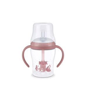 NUK PM Преходна чаша за сок със сламка Thermo Control 150 мл. МЕЧКА