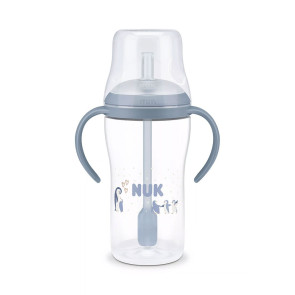 NUK Чаша за сок със сламка 260 мл. 8+ м. ПИНГВИН