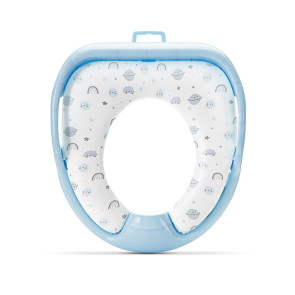 LORELLI Мека седалка за тоалетна чиния PLANETS BLUE