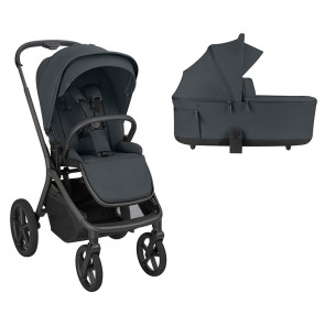 KIKKA BOO PLATINUM Комбинирана количка 2в1 GOYA GRAPHITE