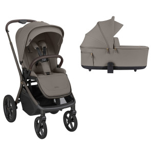 KIKKA BOO PLATINUM Комбинирана количка 2в1 GOYA MOCCA