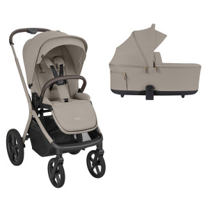 KIKKA BOO PLATINUM Комбинирана количка 2в1 GOYA CHAMPAGNE