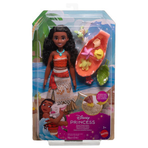 DISNEY PRINCESS FASHION DOLL Кукла Ваяна с Костенурка и Моделиращ Пясък