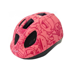 HEADGY Детска каска KID PREMIUM S (46-53см) PINK SMILE