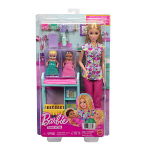 BARBIE CAREERS Кукла Барби Педиатър С Бебета