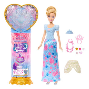 DISNEY PRINCESS Fashion Doll Reveal Кукла Пепеляшка