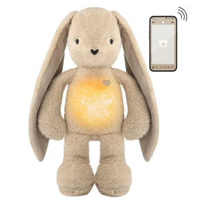 MyHummy Плюшена играчка със звуци и светлина 7в1 BUNNY BEIGE