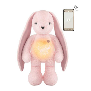 MyHummy Плюшена играчка със звуци и светлина 7в1 BUNNY PINK