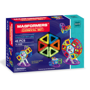 MAGFORMERS Магнитен конструктор 46 части