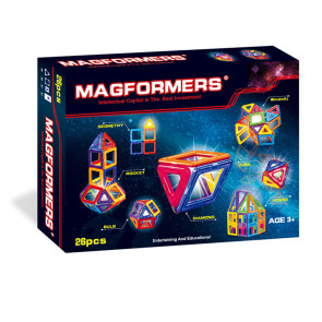 MAGFORMERS Магнитен конструктор 26 части