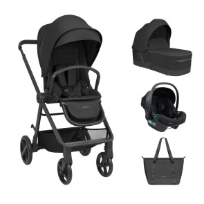 KIKKA BOO Комбинирана количка 3в1 MIA BLACK