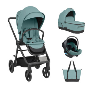 KIKKA BOO Комбинирана количка 3в1 MIA MINT