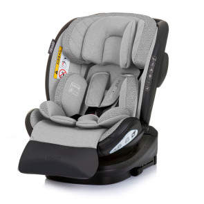 CHIPOLINO Стол за кола HYPNOTIC PLUS 360° I-SIZE (40-150 см) ISOFIX ПЛАТИНА