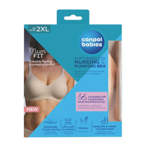 CANPOL Сутиен за кърмене MUM FIT размер XXL