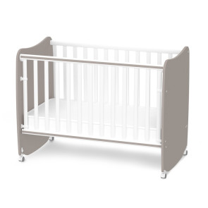 LORELLI Classic Легло-люлка 60/120 см. STARS БЯЛО/STRING